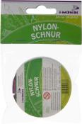Transparente Nylon-Schnur auf einer Rolle. Verpackt in einer durchsichtigen Folie. Art.-Nr. 150-20-025.