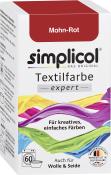 SIMPLICOL Textilfarbe Expert 150 g mohnrot