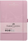 FABER-CASTELL Notizbuch A5 kariert 194 Seiten rose shadows