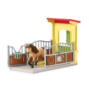 SCHLEICH® Spielfiguren-Set Ponybox mit Islandpferd Hengst bunt