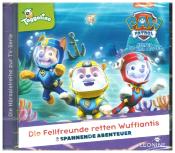 PAW Patrol - Die Fellfreunde retten Wufflantis, 1 Audio-CD - cd