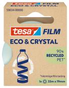 TESA Klebeband Eco & Crystal 33 m x 19 mm