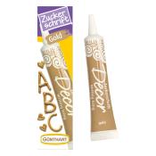GÜNTHART Zuckerschrift glitzernd 25g gold