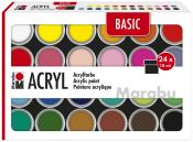 MARABU Acrylfarben-Set Basic 24 x 18 ml