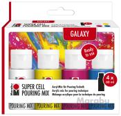 MARABU Super Cell Pouring Mix Galaxy 4 x 60 ml