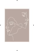Rahmenloser Bilderhalter 18 x 24 cm transparent