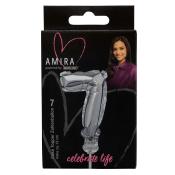 AMIRA Zahlenkerze 7 ca. 13 cm silber