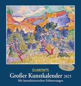 DUMONT - DUMONTS Großer Kunstkalender 2025 Wandkalender, 45x48cm, Kalender mit großen Gemälden berühmter Künstler, Reproduktion von höchster Qualität, mit Erläuterungen zu Künstlern und Gemä