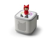 TONIES Toniebox 2 Starter-Set mondgrau inkl. Kreativ-Tonie rot