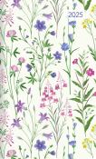 Taschenplaner Style Wildblumen 9 x 16 cm bunt 2025