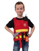 Kinderkostüm Feuerwehr-Set 5-teilig Gr. 116/128