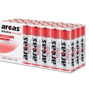 ARCAS Micro AAA LR03 AM4 1,5 V Alkaline-Batterien Vorratspack 24 Stück