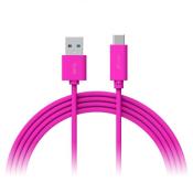 XLayer USB-C Ladekabel, 1m, pink 