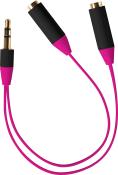 READY2MUSIC Audio Splitter Kabel pink
