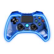 READY2GAMING Controller Pro Pad X LED Edition Bluetooth für PlayStation 4 blau