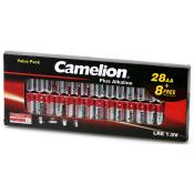 CAMELION Plus Alkaline Value Pack  AA-Batterien 28 + 8 Stück