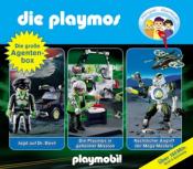 Florian Fickel: Die Playmos - Die Playmos - Die große Agenten-Box, 3 Audio-CDs - CD