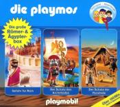 Florian Fickel: Die Playmos - Die große Römer- und Ägypter-Box, 3 Audio-CDs - CD