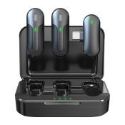 TECHNAXX Kabelloses Mini-Mikrofon Set TX-301