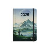 matabooks - A5 Kalender Samaya 2025 Farbe: Meadow (DE/EN)