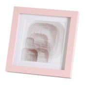 Bilderrahmen für ein Bild im Format 10 x 10 cm rosa