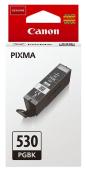 Schwarze Tintenpatrone für Canon Drucker. Modellnummer 530 PGBK.
