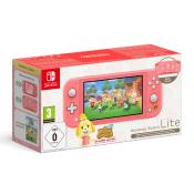 NINTENDO Switch Lite Isabelle Aloha Edition inklusive Animal Crossing: New Horizons als DLC koralle