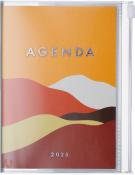 MARK´S 2024/2025 Taschenkalender A6 vertikal, Mountain, Orange