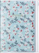 MARK´S 2024/2025 Taschenkalender B6 vertikal, Flower Pattern, Turqoise