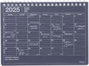 MARK´S 2025 Tischkalender S, Black