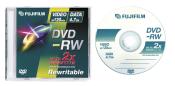 FUJI DVD-RW 4.7GB, 120 Min, Jewel Case, 1 Stück 