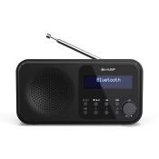 SHARP Digital Radio Tokyo DR-P420 DAB+/DAB/FM Radio Bluetooth portabel schwarz