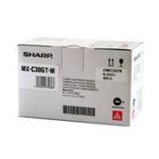 Weisse Verpackung mit dem Aufdruck Sharp. Enthält einen Toner für Drucker.
