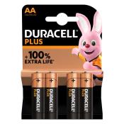 DURACELL Mignon AA Batterie Plus 4 Stück