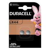 DURACELL LR44 Alkaline Knopfbatterien 2 Stück