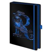 Notizbuch Premium Harry Potter Ravenclaw A5 schwarz/blau