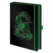 Notizbuch Premium Harry Potter Slytherin A5 schwarz/grün