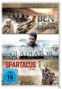 Ben Hur / Gladiator / Spartacus - 3 Movie Edition, 3 DVD - dvd