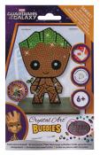 Bastelset mit einem Charakter aus Guardians of the Galaxy. Enthält Werkzeuge für Diamantmalerei.