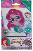 Bastelset mit einer glitzernden Figur einer Meerjungfrau. Enthält Werkzeuge für Diamantmalerei.