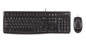Logitech Tastatur + Maus MK120 schwarz