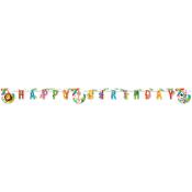 Girlande Jungle Ballons Happy Birthday 2 m bunt