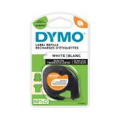 DYMO LT-Band aufbügelbar 12 mm x 2 m schwarz auf weiß