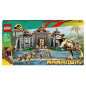 LEGO® Jurassic World Angriff des T. rex und des Raptors aufs Besucherzentrum 693 Teile 76961