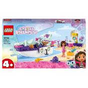 LEGO® Gabby's Dollhouse Meerkätzchens Schiff und Spa 88 Teile 10786