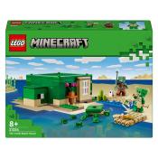 LEGO® MINECRAFT Das Schildkrötenstrandhaus 234 Teile 21254