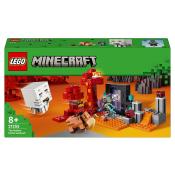 LEGO® MINECRAFT Hinterhalt am Netherportal 352 Teile 21255