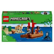 LEGO® Minecraft Die Piratenschiffreise 166 Teile 21259