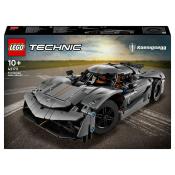 LEGO® TECHNIC Koenigsegg Jesko Absolut Supersportwagen in Grau 801 Teile 42173