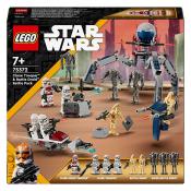 LEGO® STAR WARS Clone Trooper & Battle Droid Battle Pack 215 Teile 75372